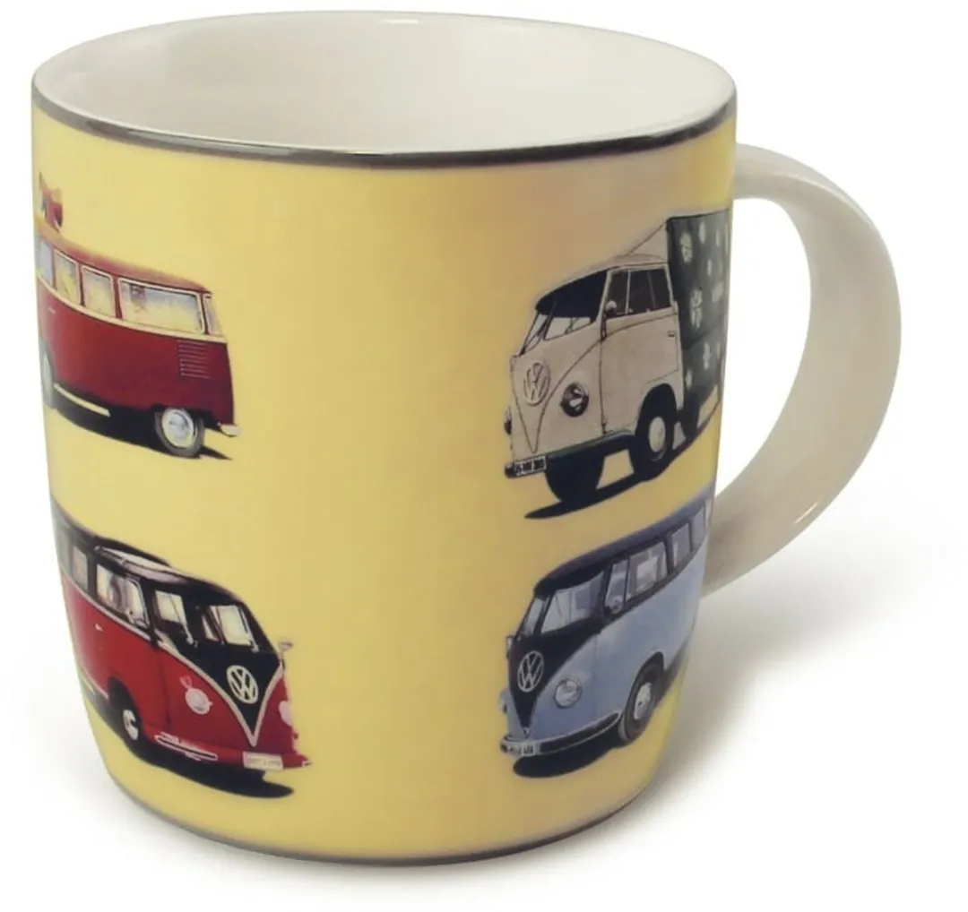Volkswagen T1 Bus Koffiemok 370ml - Beige