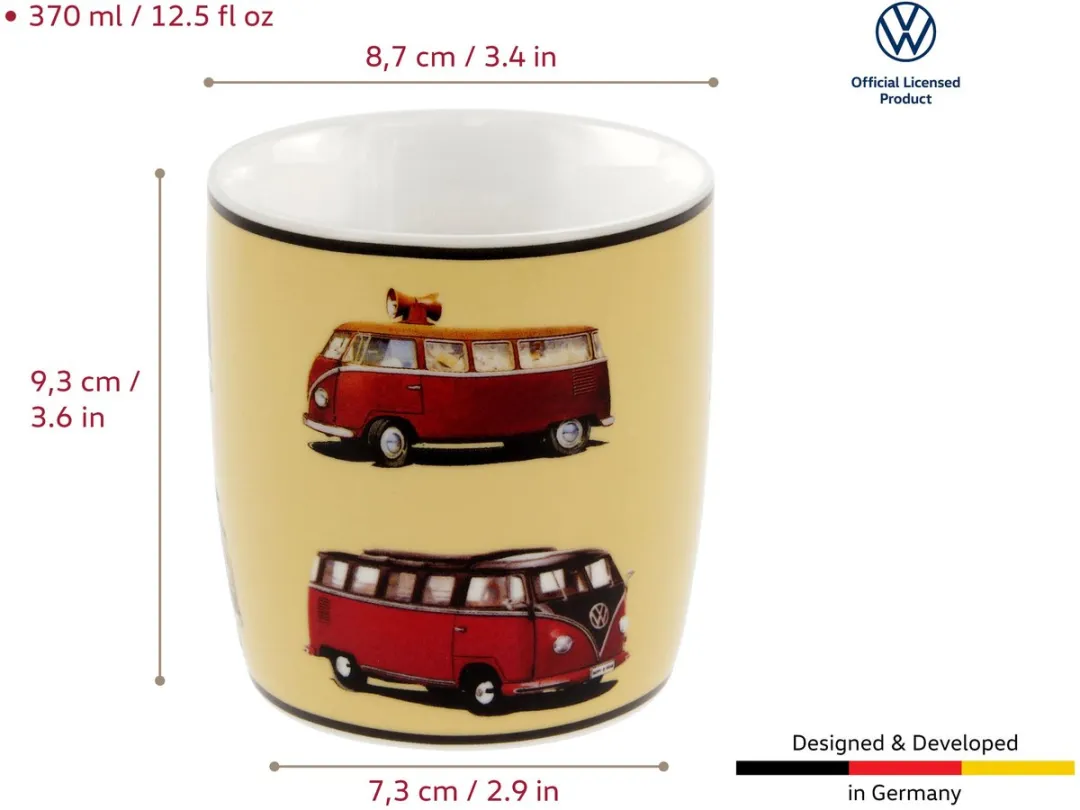 Volkswagen T1 Bus Koffiemok 370ml - Beige - afbeelding 6 van 6