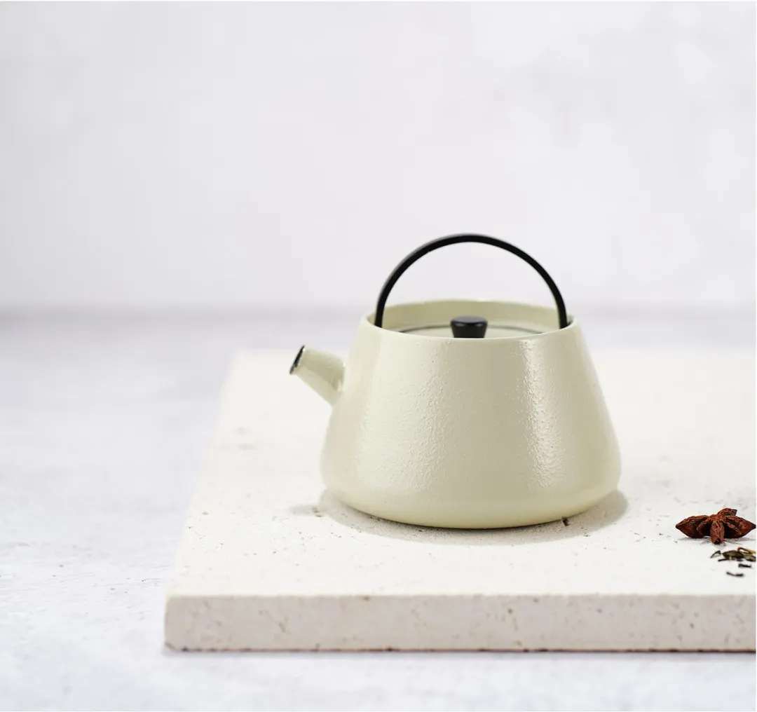 Cosy&Trendy Billy Theepot Gietijzer - 380ml - Zwart