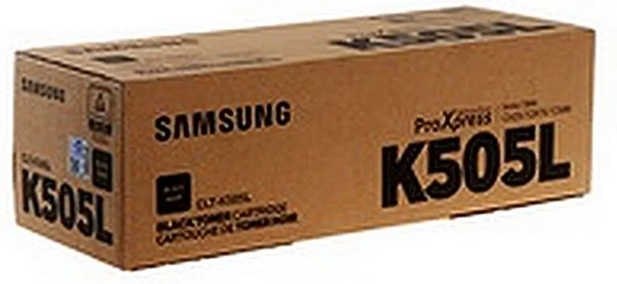 Samsung CLT-K505L/ELS Tonercartridge - Zwart - 3500 Pagina's