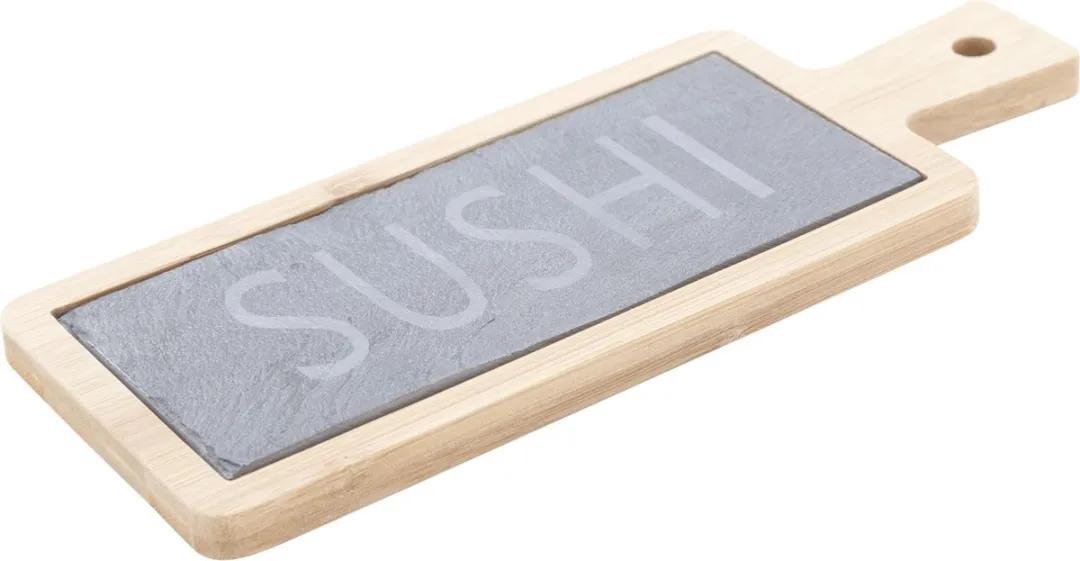 Cosy&Trendy Bamboe-Leisteen Plank 23x9cm