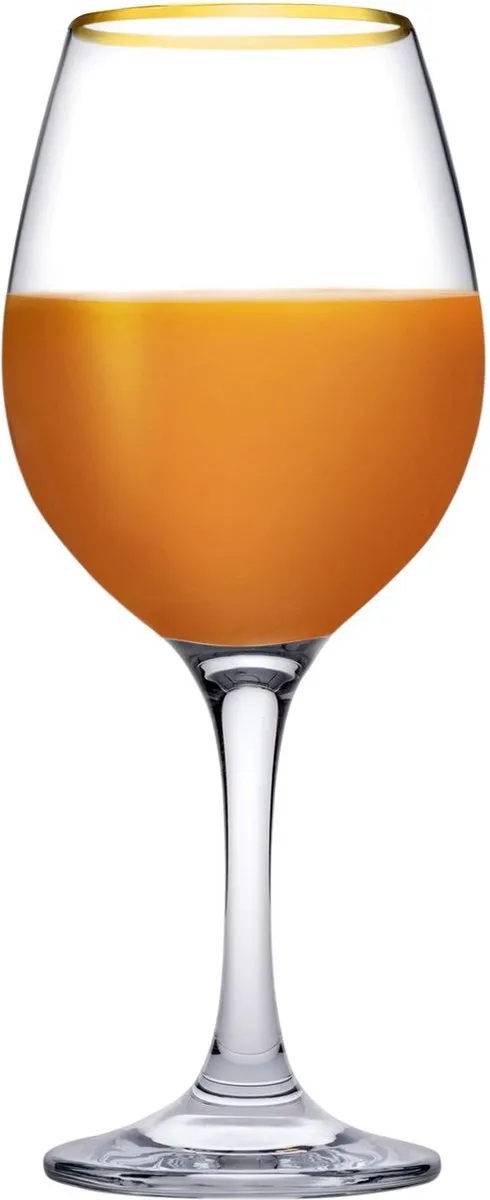 Pasabahce Golden Touch Cocktailglazen 470ml - 6 Stuks - Goud