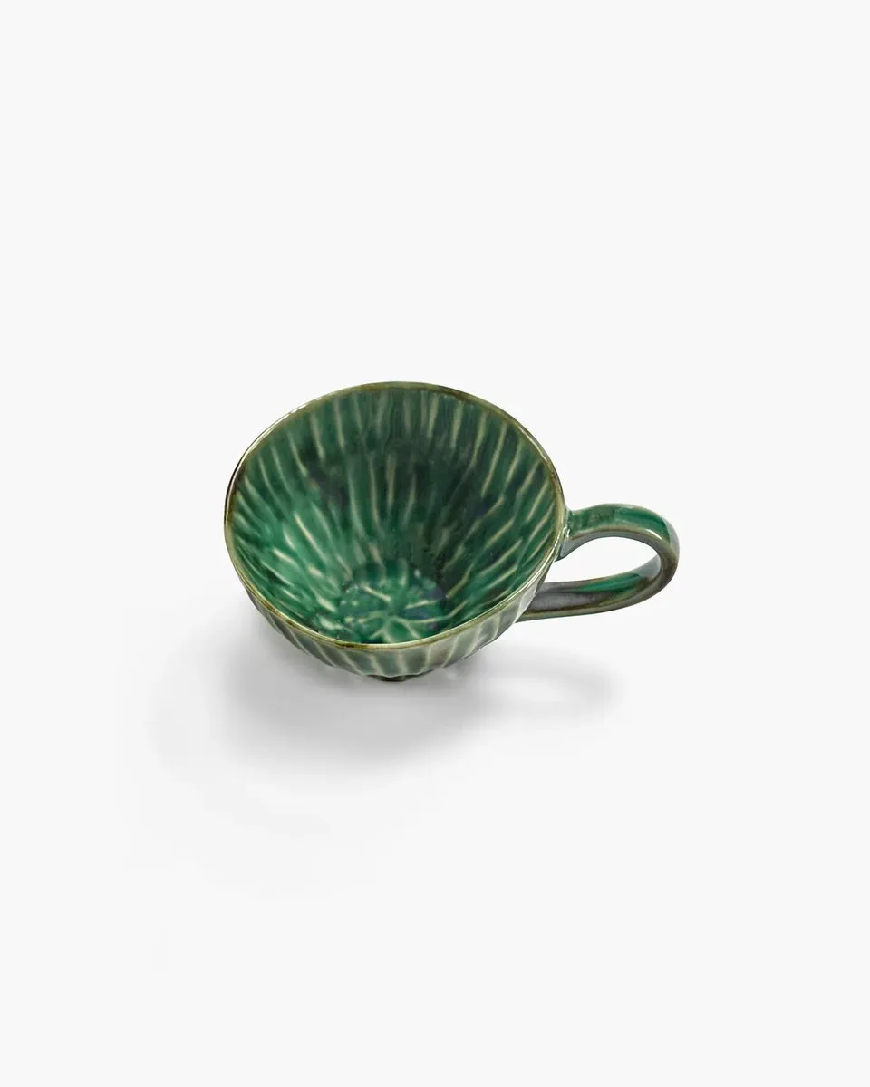 Serax Pascale Naessens Verde Cappuccinokoppen 23cl - Groen - 2 Stuks