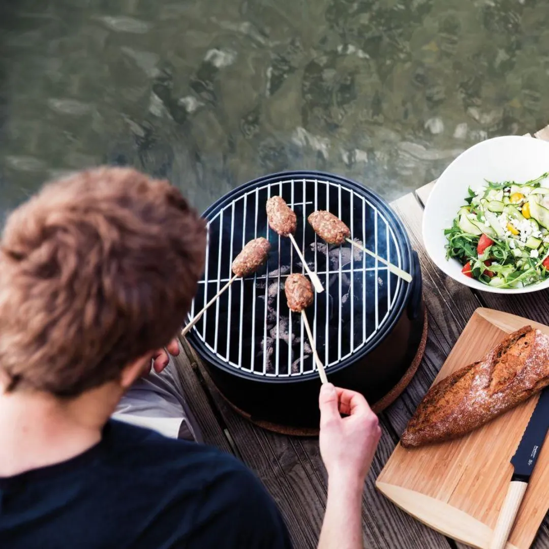 BergHOFF LEO Tafel BBQ - 35cm - 6 Hamburgers - Zwart - afbeelding 6 van 6