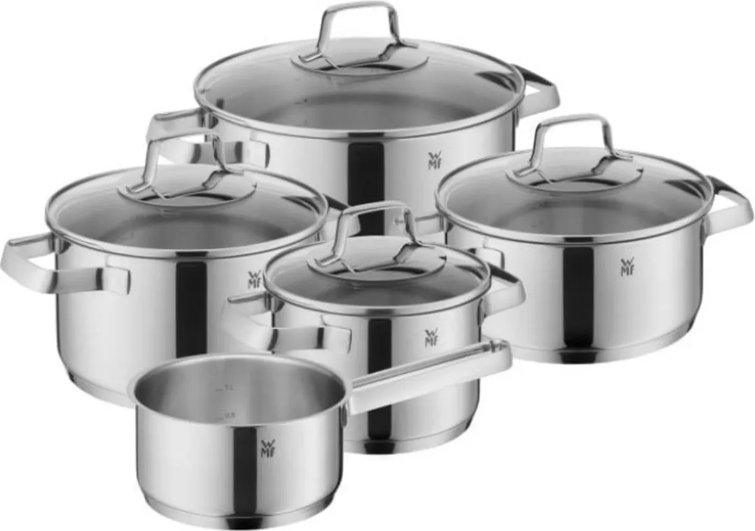WMF Belmont Pannenset 5-delig RVS