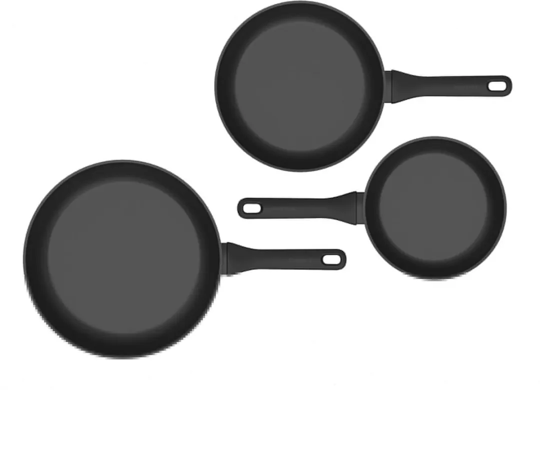 BergHOFF DiNA Helix Pannenset 3-delig - PFAS-vrij - Metaal