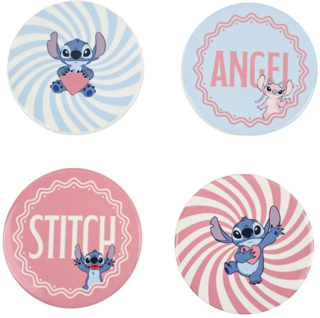 Disney Stitch & Angel Valentijn Onderzetters