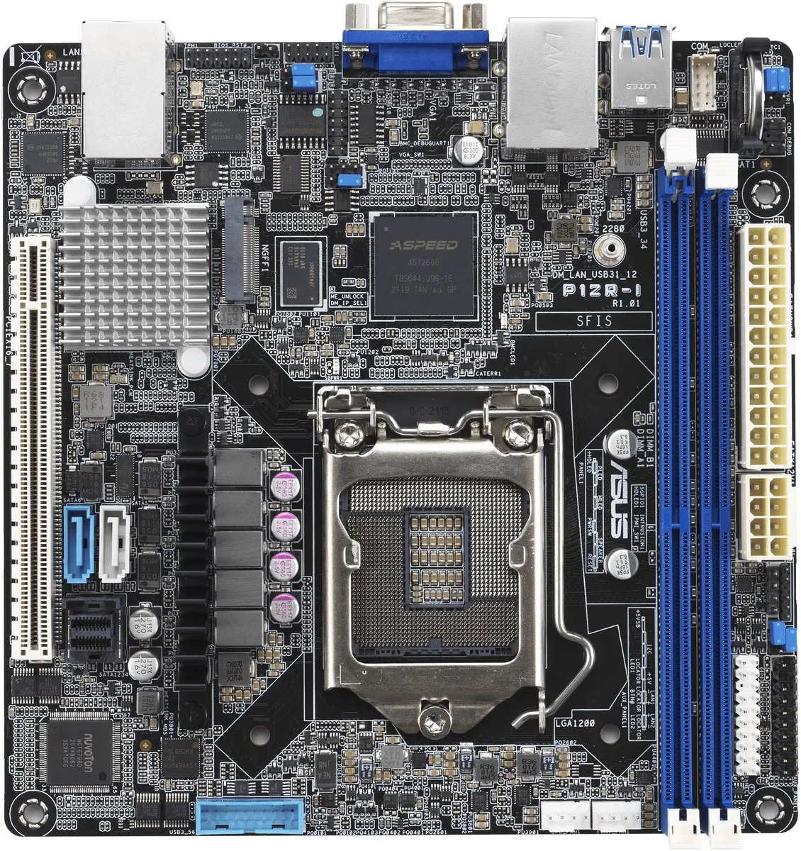 ASUS P12R-I/ASMB10 Server Moederbord - ATX