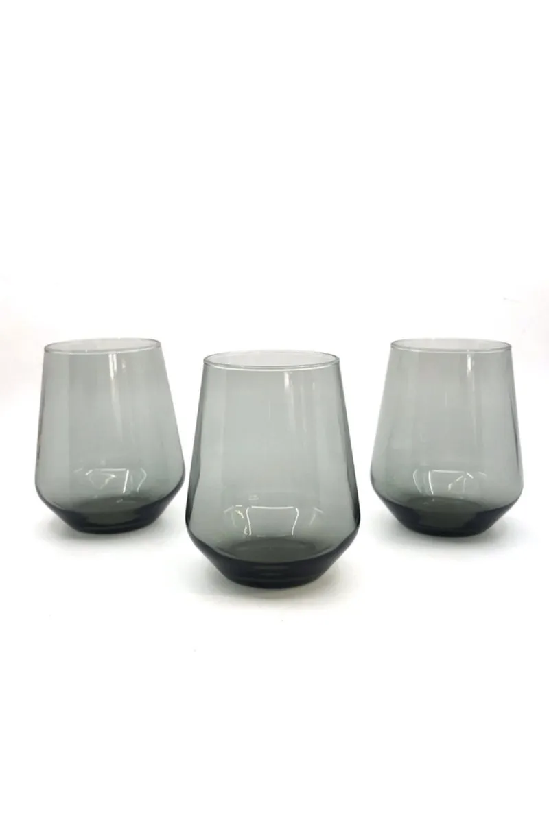 Pasabahce Allegra Shotglazen 115ml - 6 Stuks - Zwart - afbeelding 2 van 2