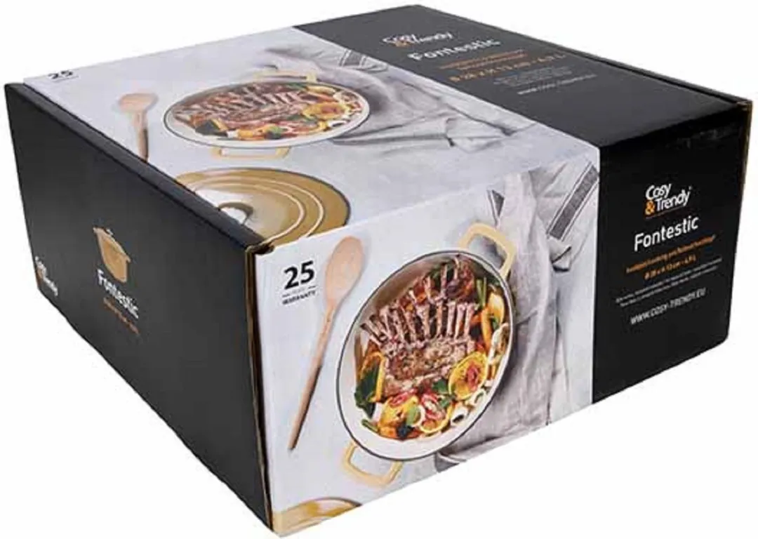 Cosy&Trendy Fontestic Kookpan 6.8L - Ø28cm - Amber Gold - afbeelding 3 van 6