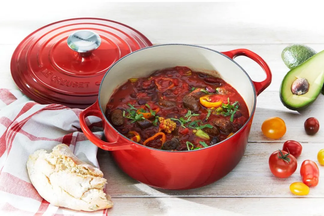 Le Creuset Signature Braadpan 24cm - 4,2L - Kersenrood