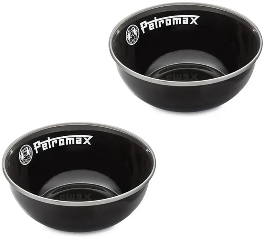 Petromax Emaille Kommen 15cm - 2 Stuks - Wit