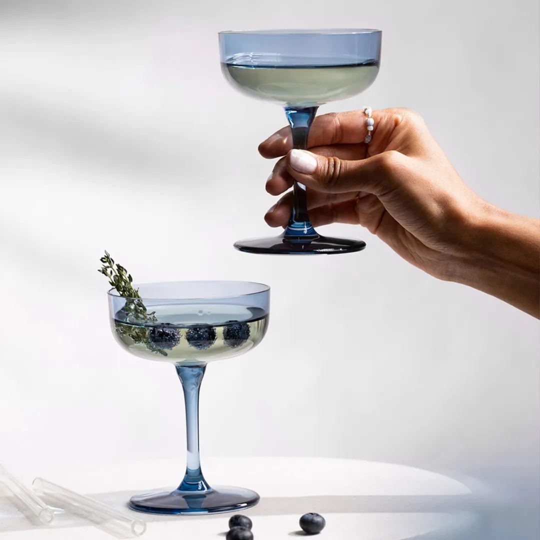 Villeroy & Boch Like Ice Champagneglazen - 2 Stuks Blauw