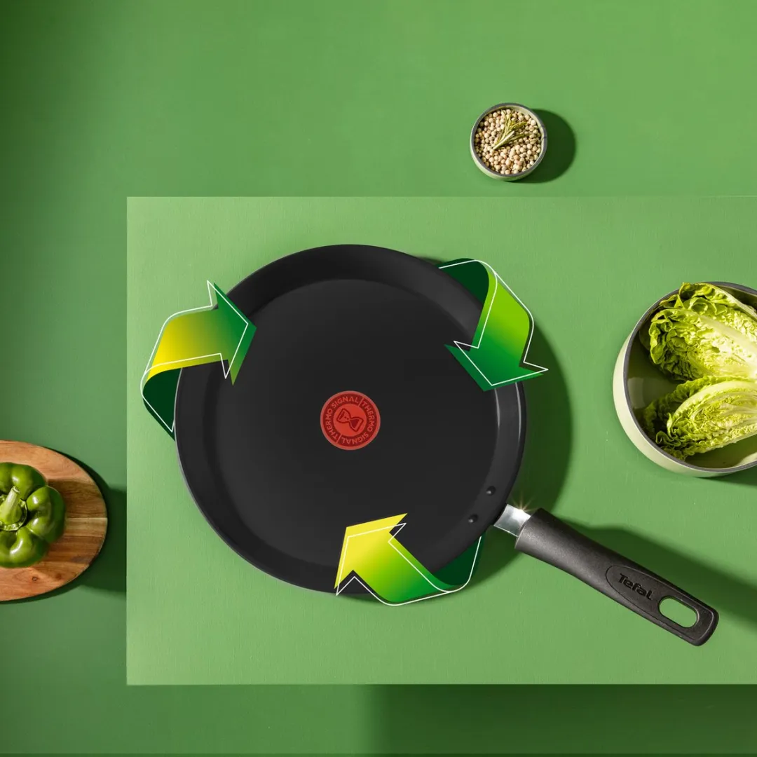 Tefal Renew Black ON Keramische Pannenkoekenpan 25cm - Inductie