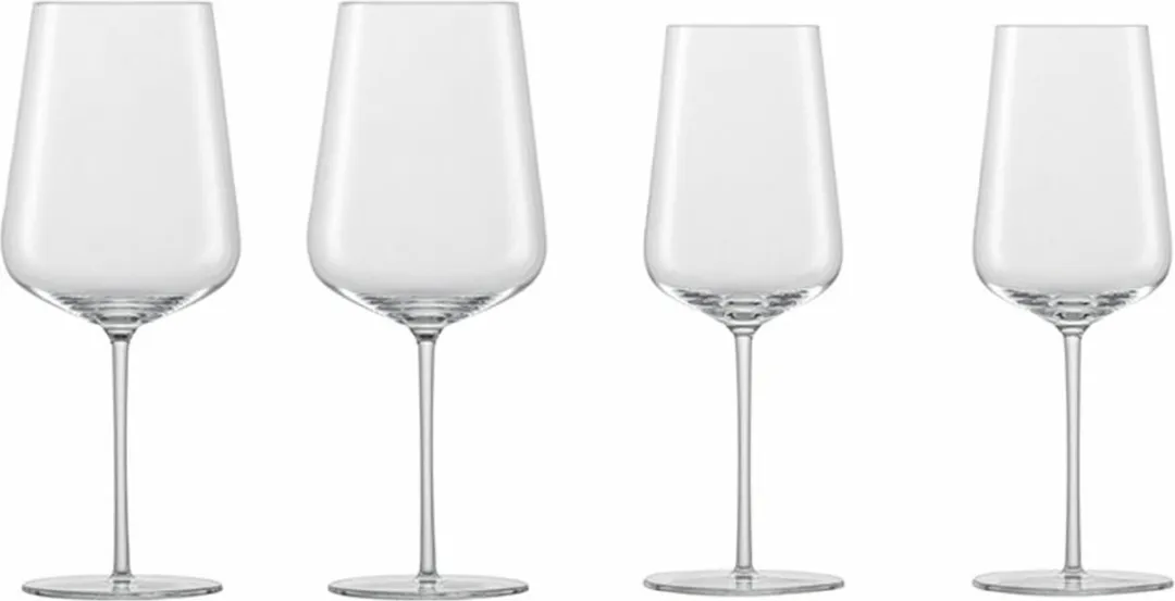 ZWIESEL GLAS Vervino Set Limited Edition - 4 Wijnglazen - 2x Rood/2x Wit