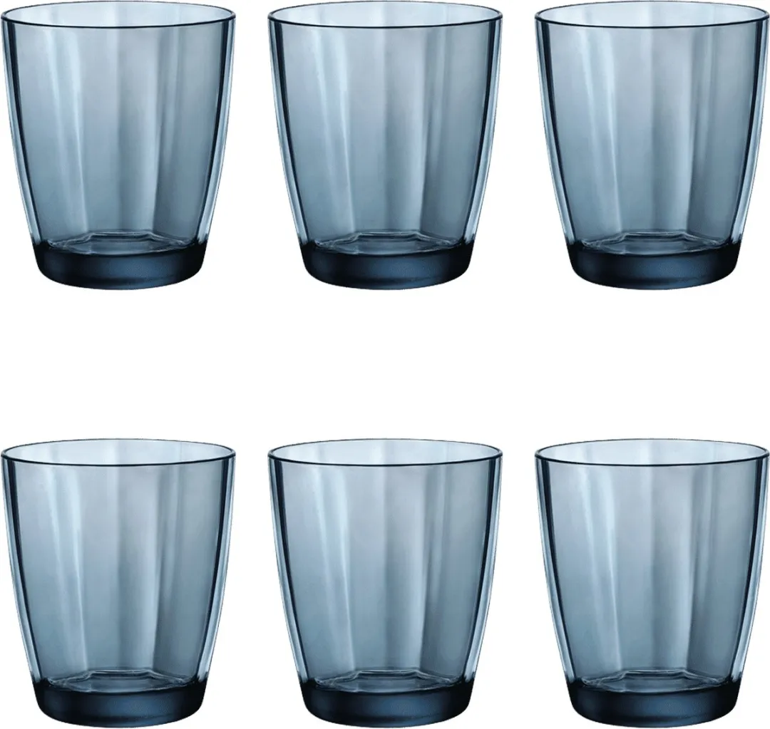 Bormioli Rocco Pulsar Tumbler 30cl - Blauw - 6 Stuks