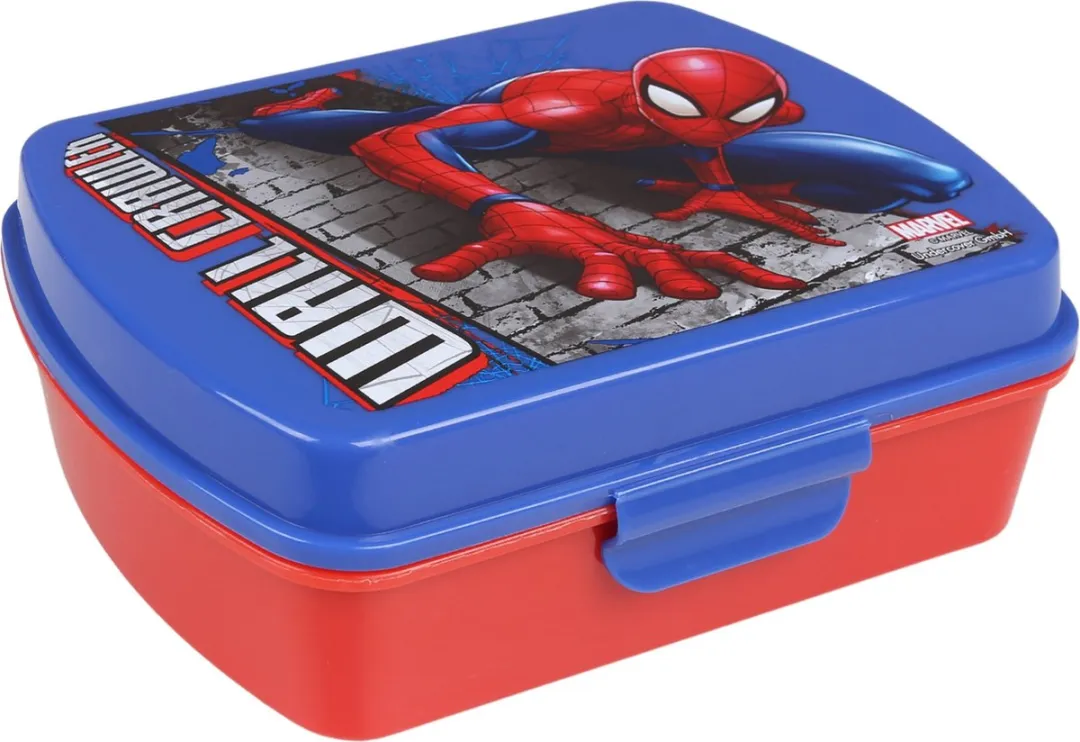 Marvel Spider-Man Lunchset - 500ml Fles + Broodtrommel - afbeelding 6 van 6