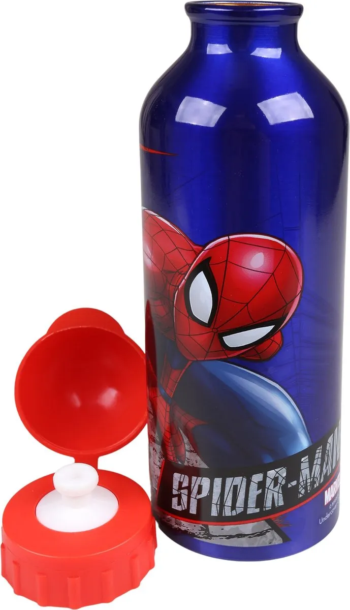 Marvel Spider-Man Lunchset - 500ml Fles + Broodtrommel
