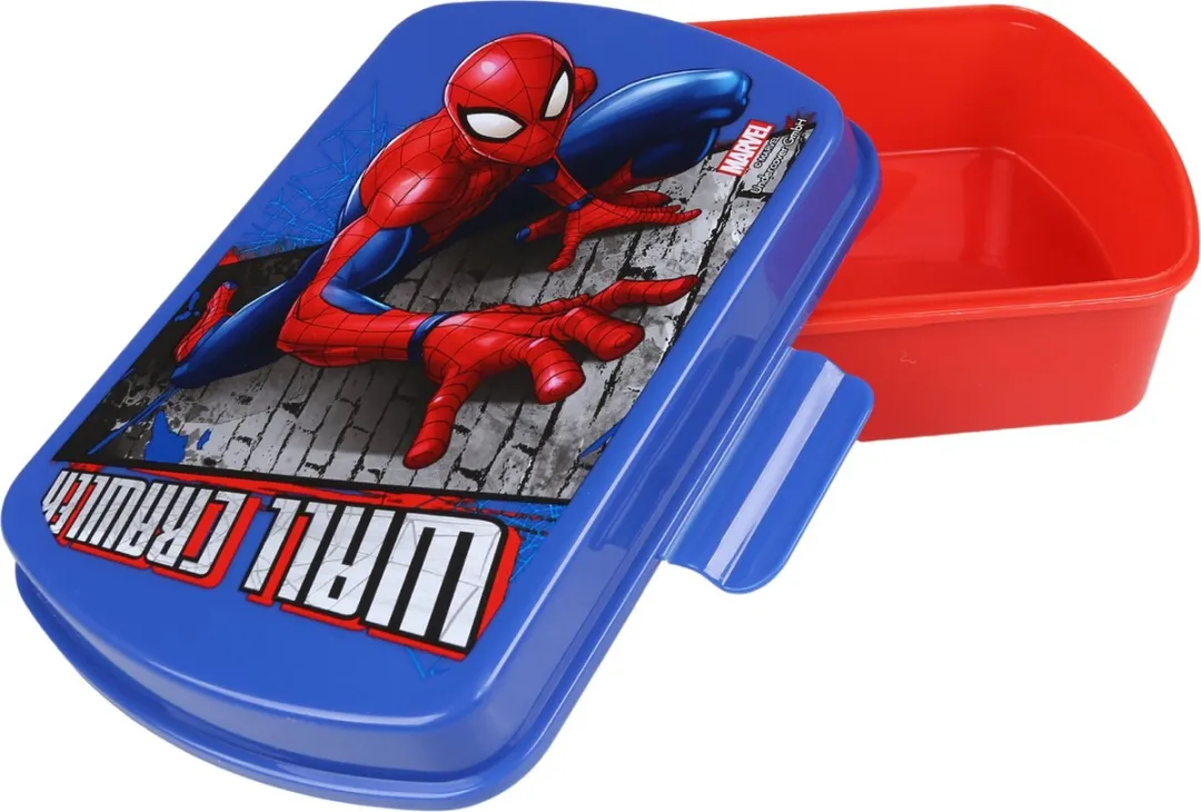 Marvel Spider-Man Lunchset - 500ml Fles + Broodtrommel