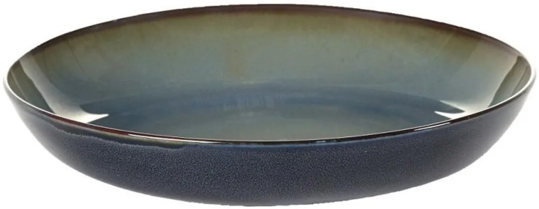 Serax Pasta Bord D23,5 H4,5cm Smoky Blue/Dark Blue - B5116178