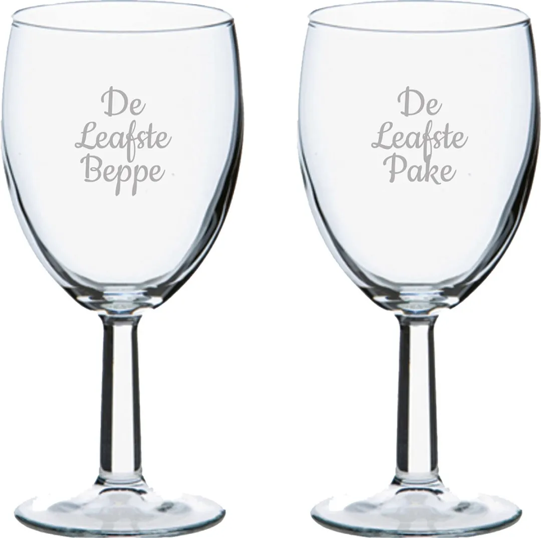 Pasabahce Gegraveerd Wijnglas 24,5cl