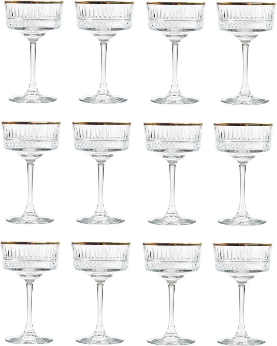 Pasabahce Elysia Golden Touch Cocktailglazen 260ml