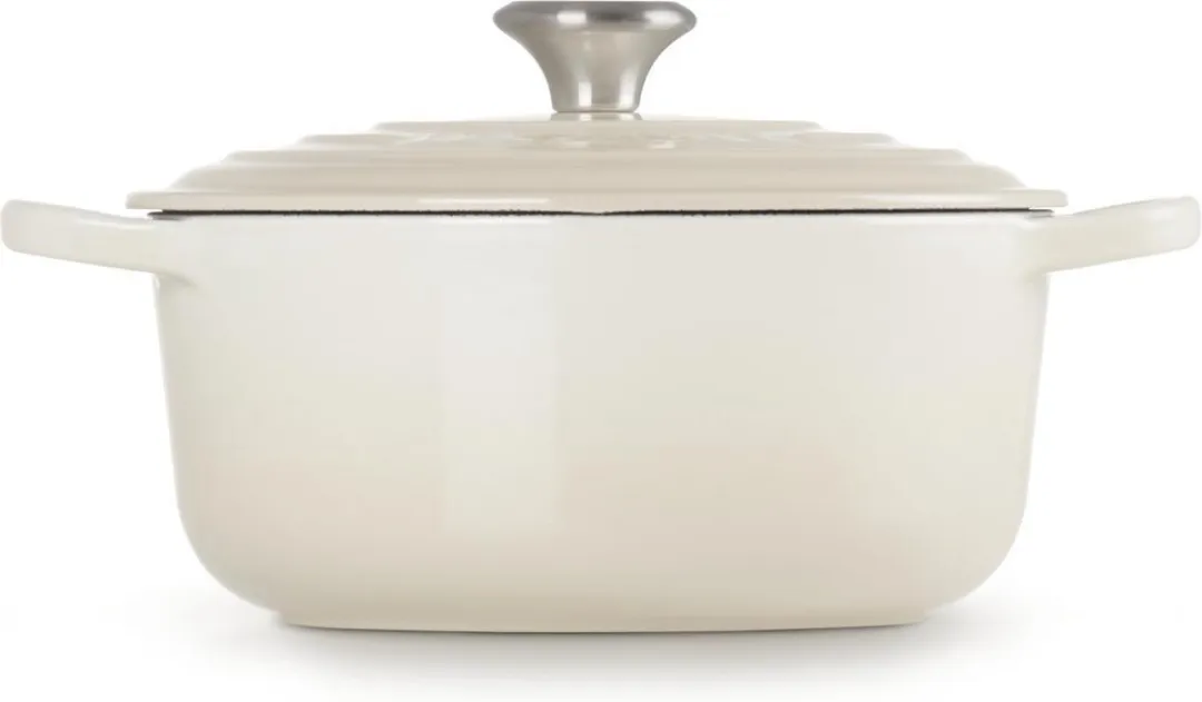 Le Creuset Braadpan Signature Meringue 22cm - 3.3L - afbeelding 6 van 6