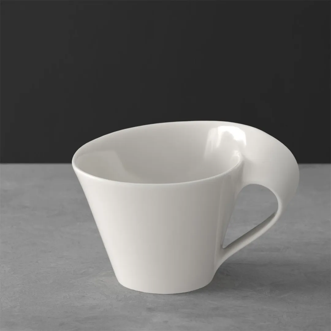 Villeroy & Boch New Wave Cafe au Lait Kop 400ml - Wit