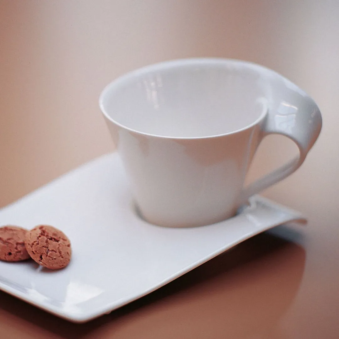 Villeroy & Boch New Wave Cafe au Lait Kop 400ml - Wit