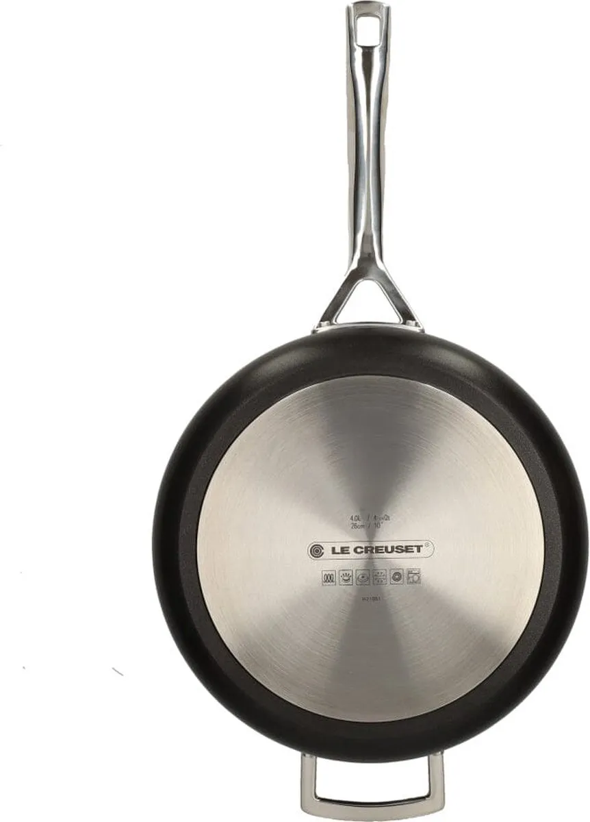 Le Creuset Les Forgées Hapjespan 26cm - 4L - Zwart