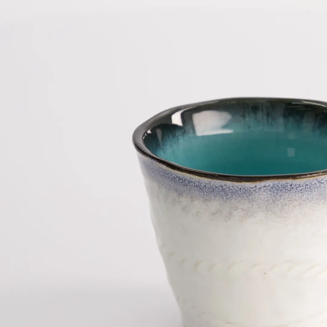 Tokyo Design Studio Mok Yamasaku Mok - 200ml - Blauw/Wit