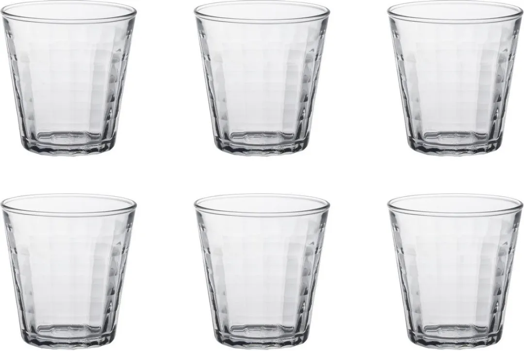 Duralex Prisme Drinkglazen 220ml - 6 Stuks