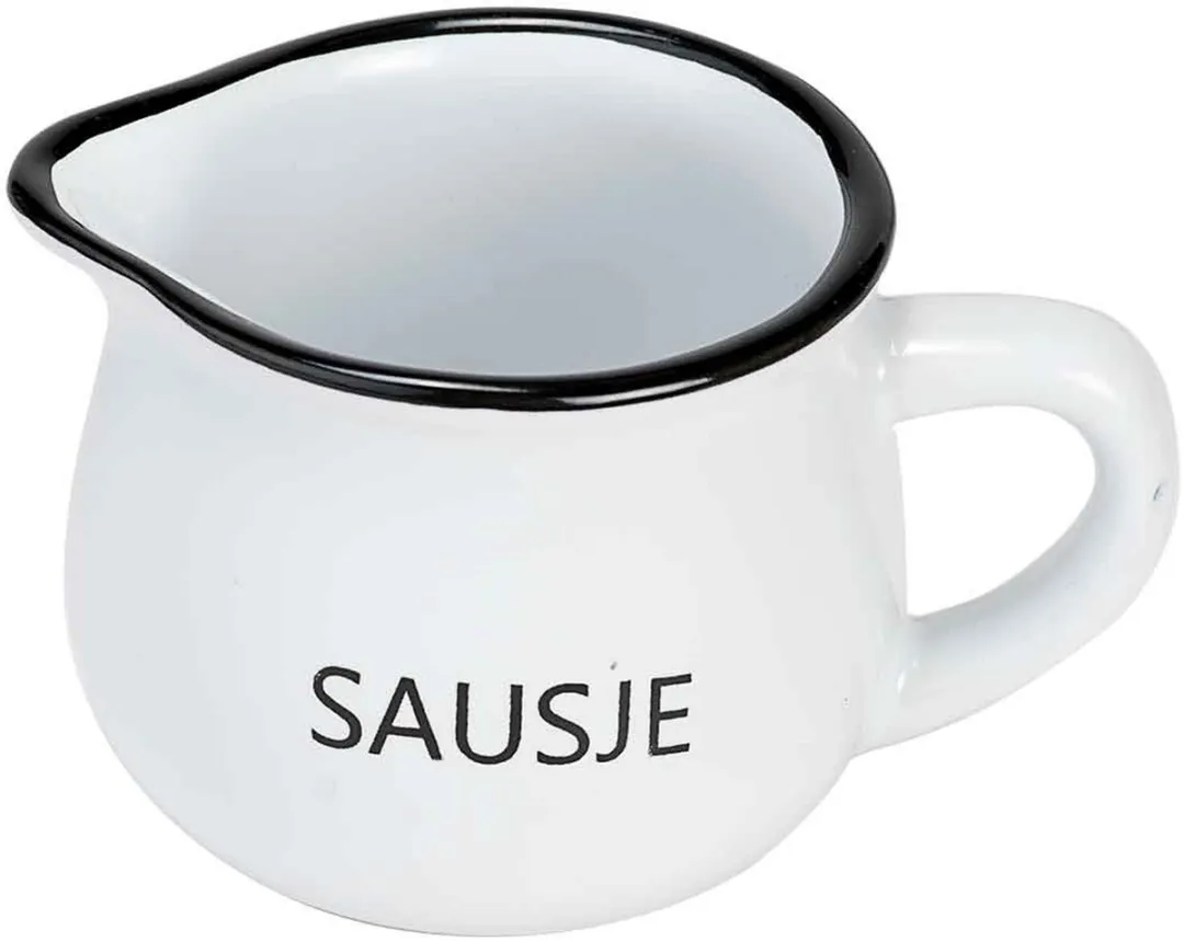 Cosy&Trendy Saus Schenkkannetje - 2 Stuks - Porselein - 170ml