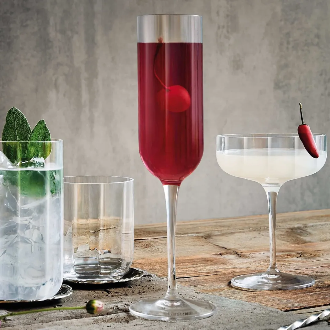 Luigi Bormioli Mixology Jazz Champagneglas 21cl - 4 Stuks