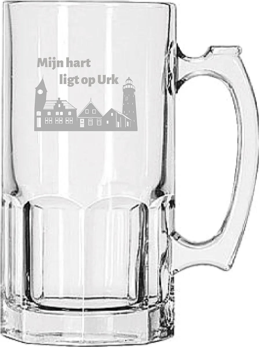 Libbey Gegraveerde Bierpul 1ltr