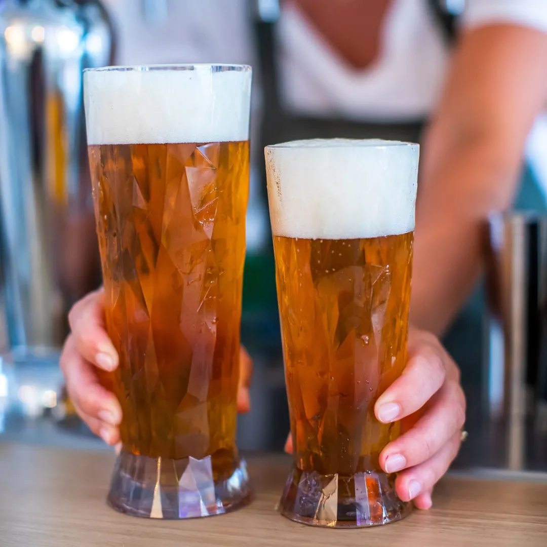 Koziol Superglas Bierglas 500ml - 2 Stuks - Transparant