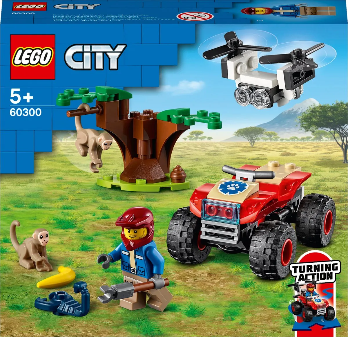 LEGO City Wildlife Rescue ATV 60300