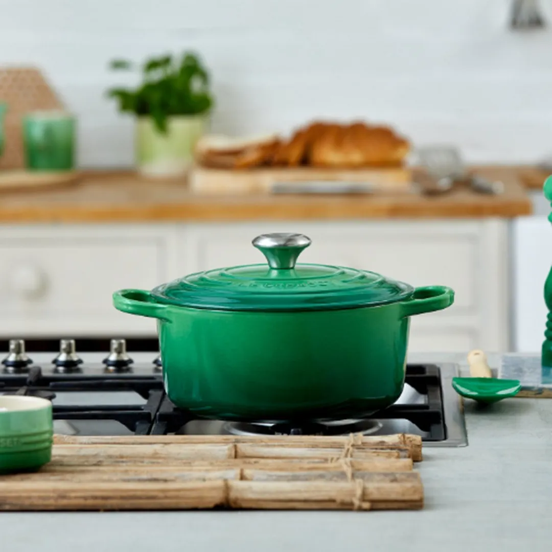 Le Creuset Eierdopje Bamboo - Groen