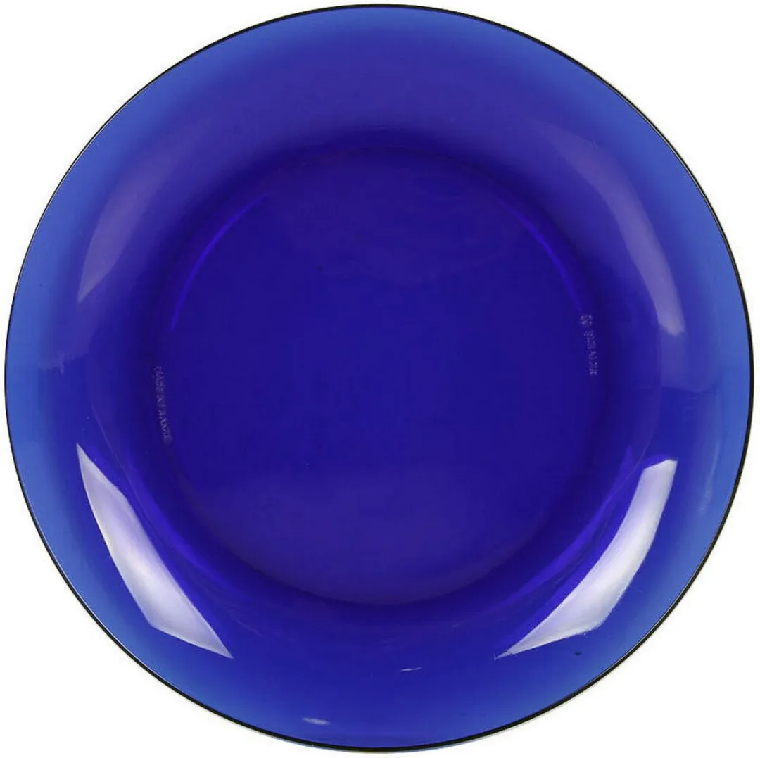 Duralex Saphir Platbord Blauw 23,5 cm - Gehard Glas