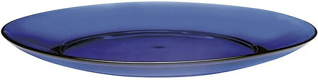 Duralex Saphir Platbord Blauw 23,5 cm - Gehard Glas