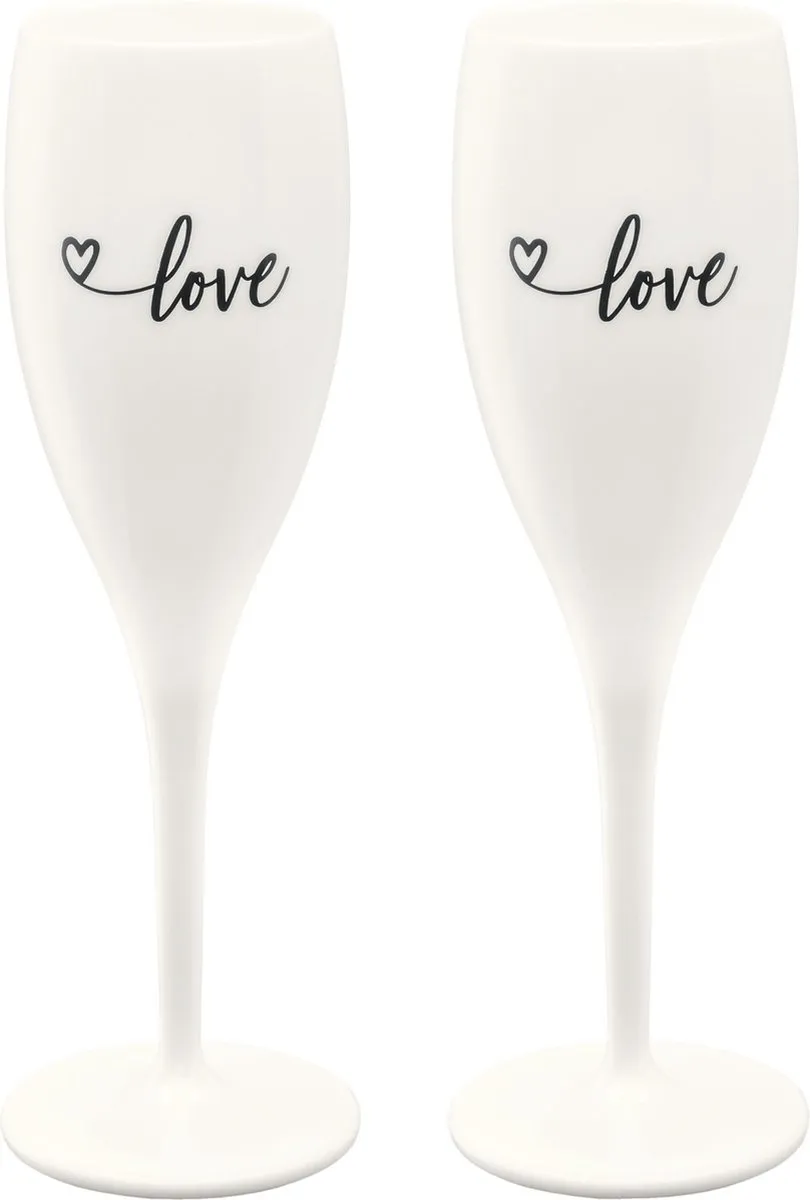 Koziol Love Champagneglas 0.1L