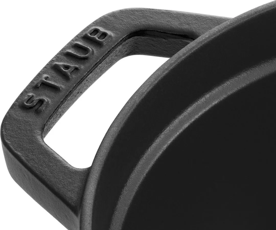 Staub Ovale Braadpan 5.5L - Ø31cm - Zwart