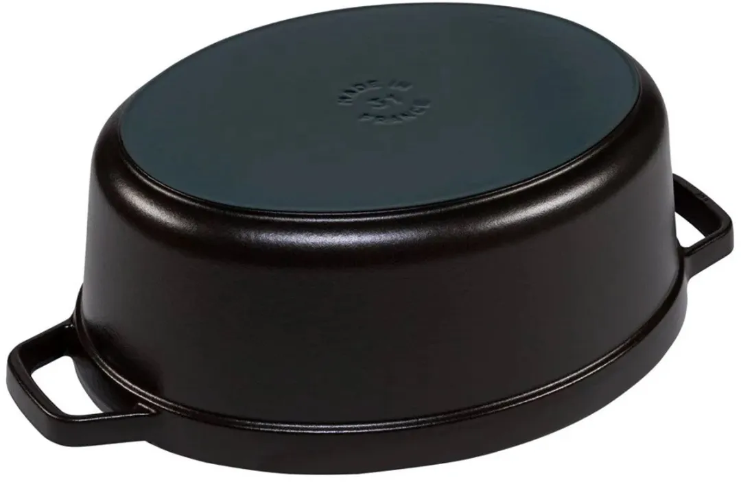 Staub Ovale Braadpan 5.5L - Ø31cm - Zwart