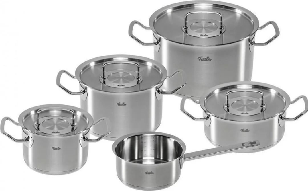 Fissler Original Profi Collection 5-delige Steelpan Set - RVS - 20/16cm