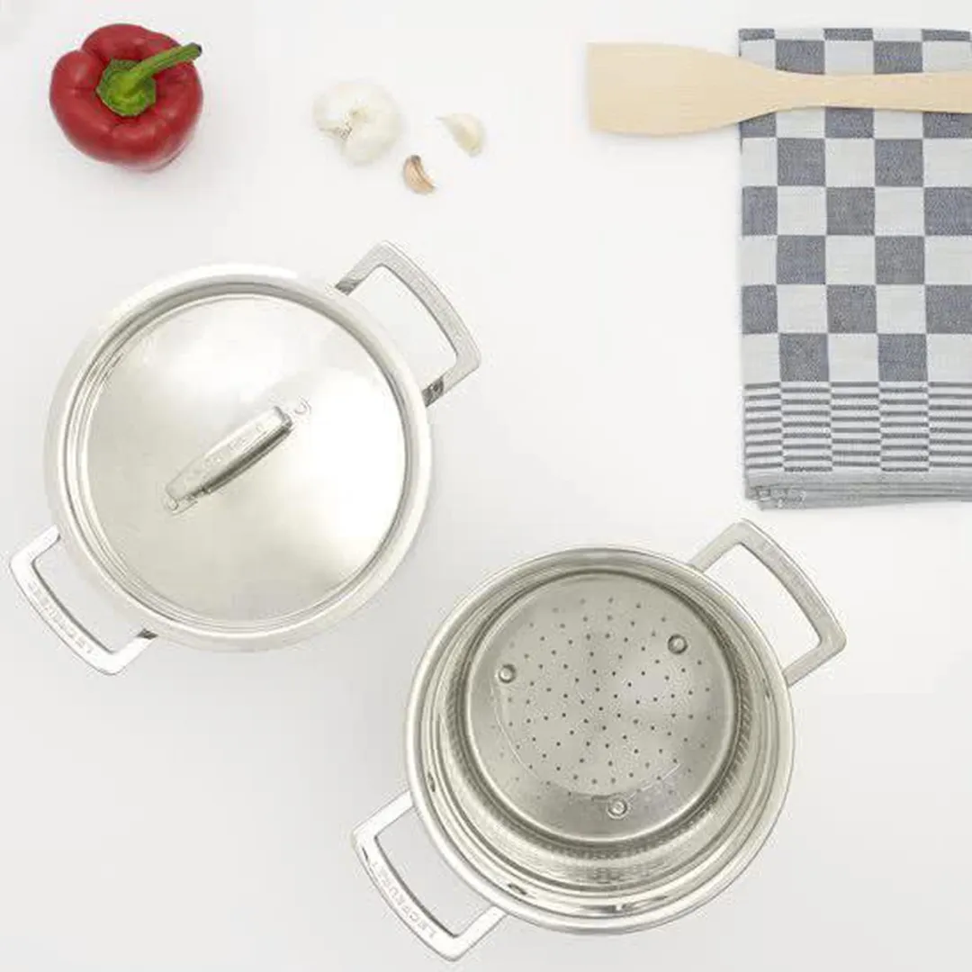Le Creuset Magnetik Kookpan 20cm - 5L - RVS