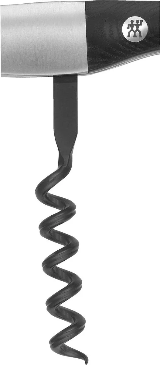 Zwilling kelnersmes 3-in-1 – RVS – Zwarte Micarta handgreep