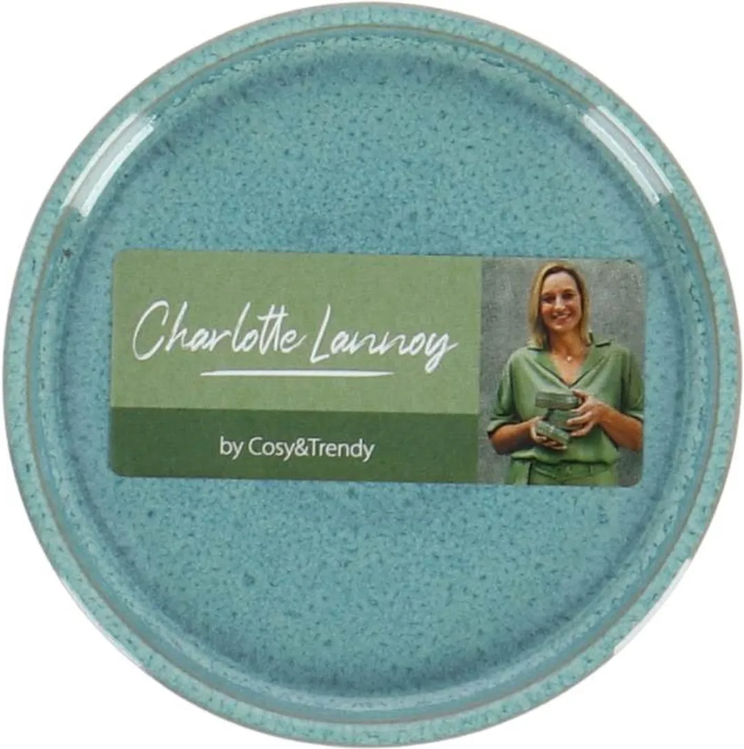 Cosy&Trendy Mini Bord 9cm - Oceaangroen - afbeelding 6 van 6
