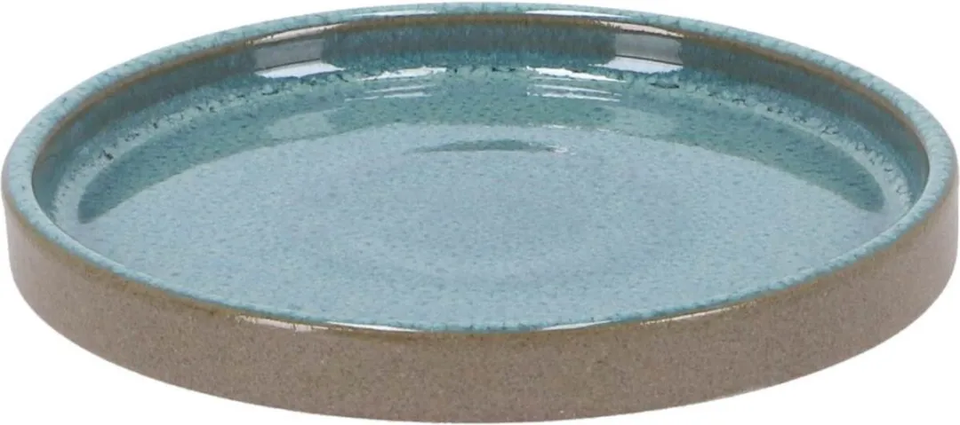 Mini Bord - 9 cm - Basalt - Oceaangroen