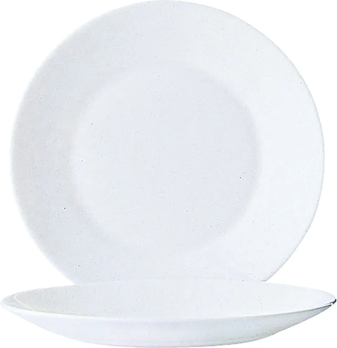 Arcoroc Restaurant Bord 15,5cm - Gehard glas - Wit - 6 Stuks