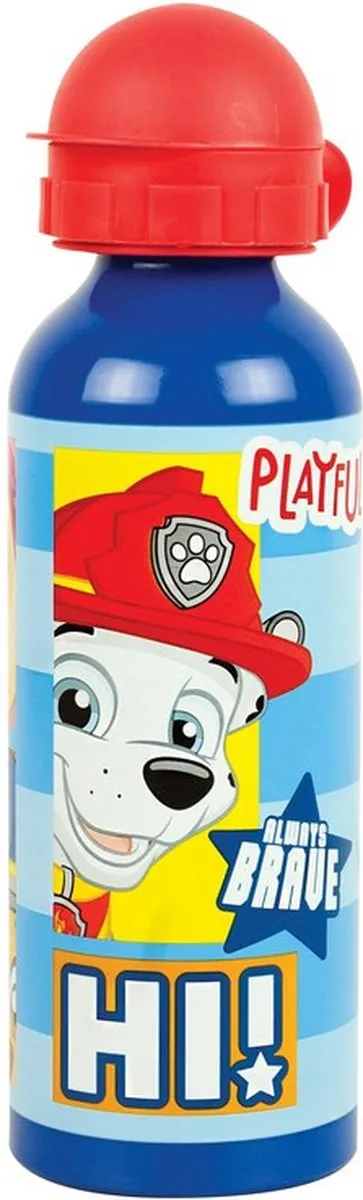 Nickelodeon Paw Patrol Drinkfles 520ml - Aluminium Blauw